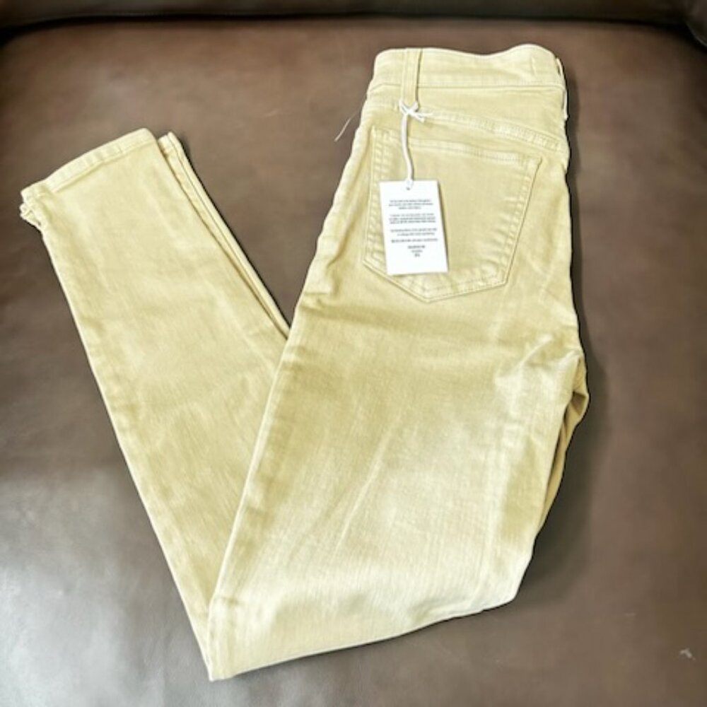 NWT High Rise Flawless Butt Lift Skinny Ankle Sand Fitted Stretchy Jeans - Picture 6 of 12
